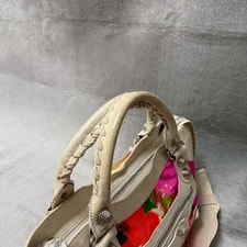 Balenciaga Giant City Floral Ltd Edition 173084 PHW Italy GC Authe 3