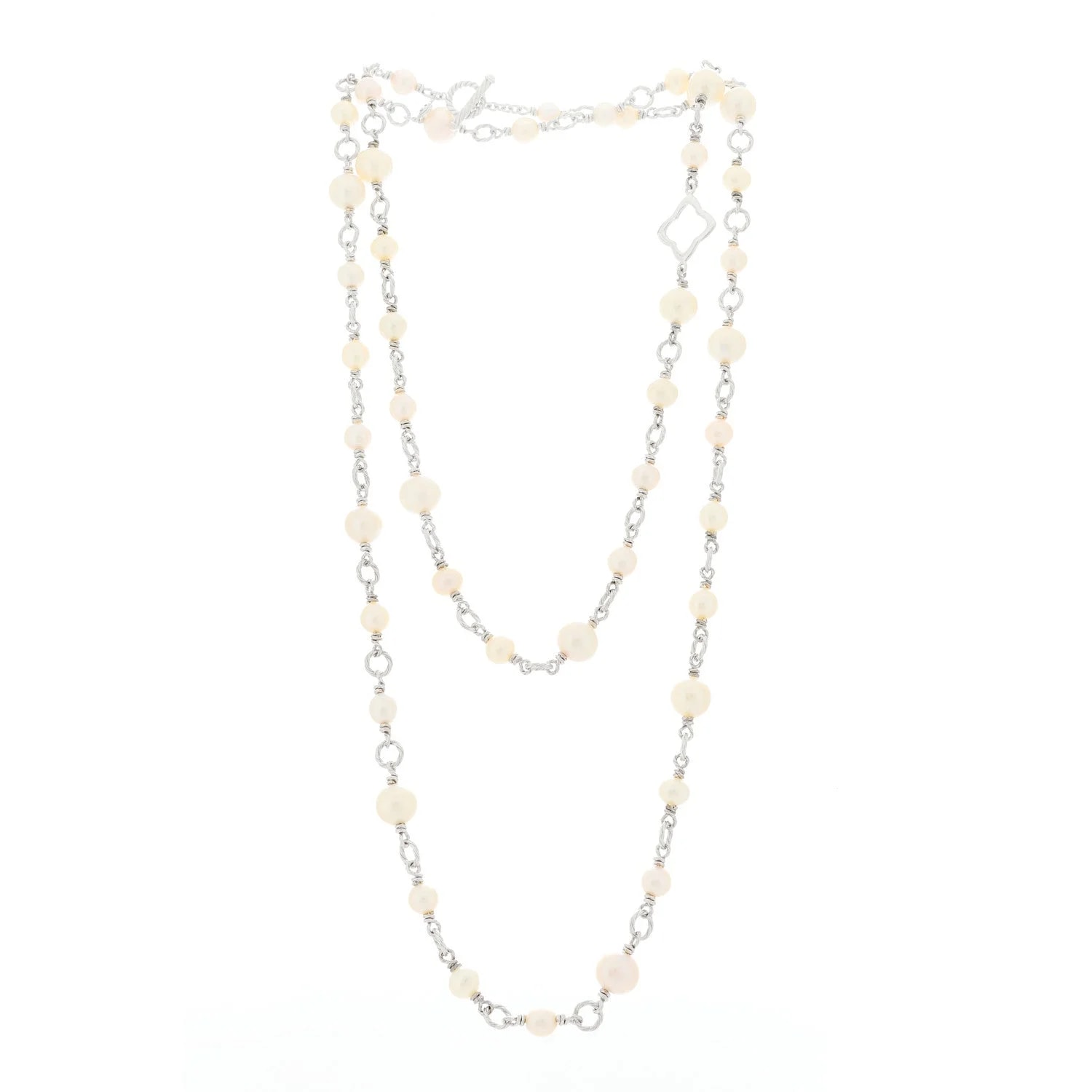 Cultured Quatrefoil Long Chain 3