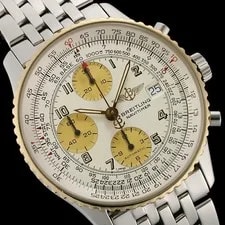 Breitling — Breitling Old Navitimer Chronograph D13022 YG SS Finished JS1537 — Watch — resale