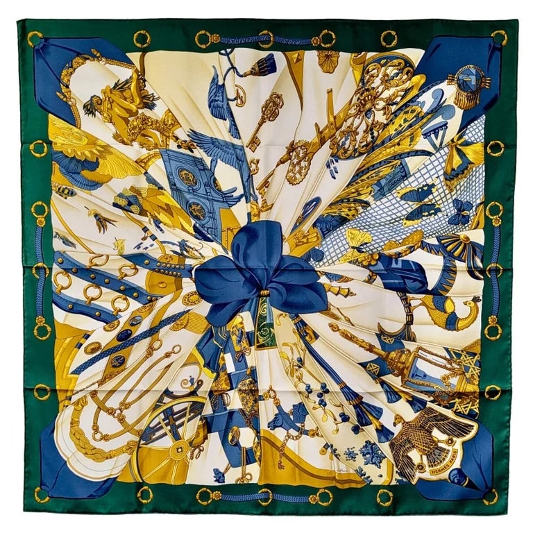 Hermès — Hermès Scarf Soleil de Soie — Accessory — resale