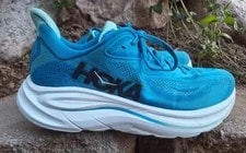 Nice Hoka One Clifton 10 Sz 11D Skyward / Athletic Running Shoes 4
