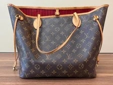 Louis Vuitton Neverfull With Interior, Authentic 3