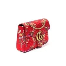Gucci GG Marmont Matellase Floral Maxi 2