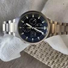 IWC GST Chrono Rattrapante IW371503 Titanium Split Second DAY Date BOX, Papers . 4