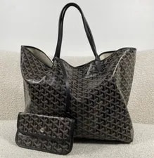 Goyard — Goyard Saint Louis Monogram With Wallet — Handbag — resale