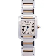 Cartier — Cartier Tank 20mm White Dial Ref# W51007Q4 — Watch — resale