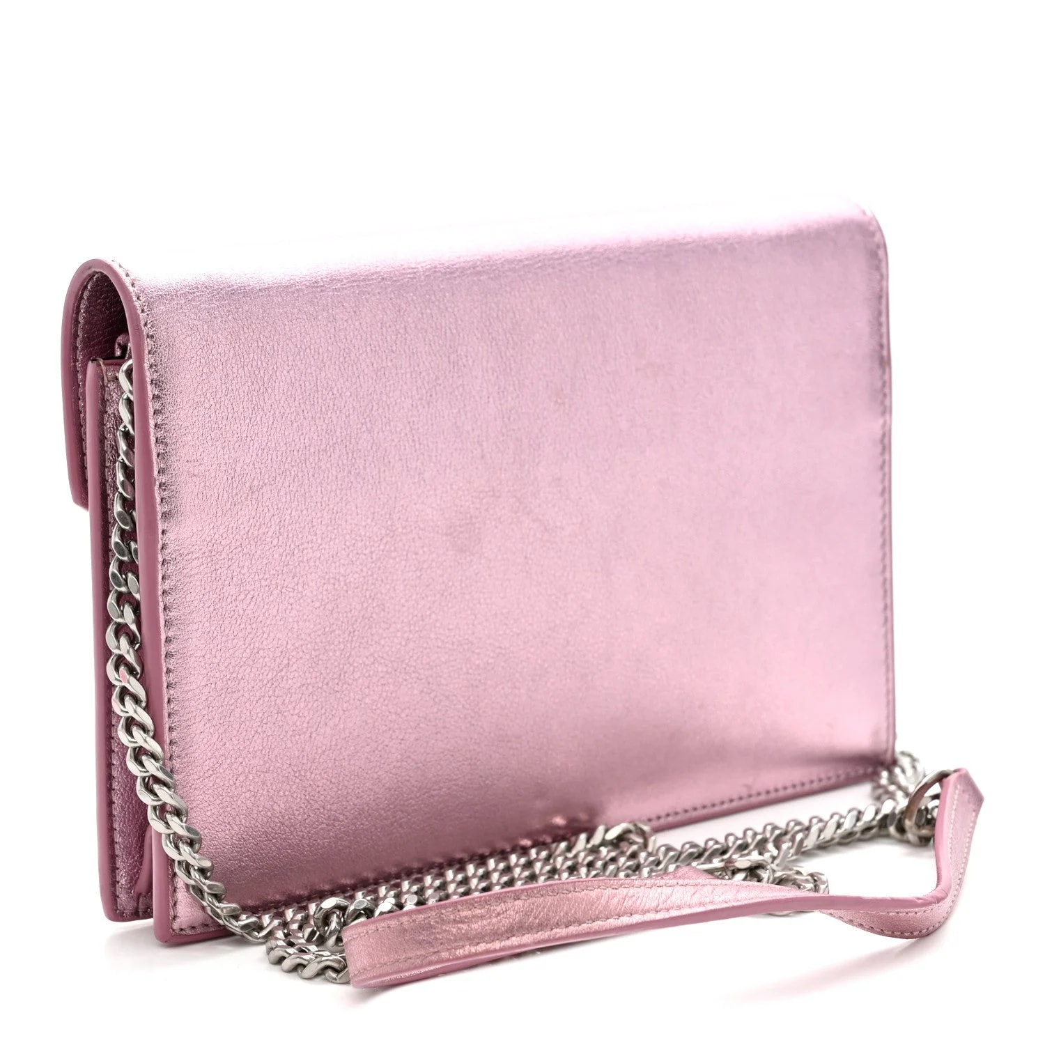 Metallic Envelope Chain Wallet New Azalea 3