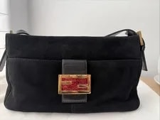 Fendi Baguette Enamel Clasp Y2K 2