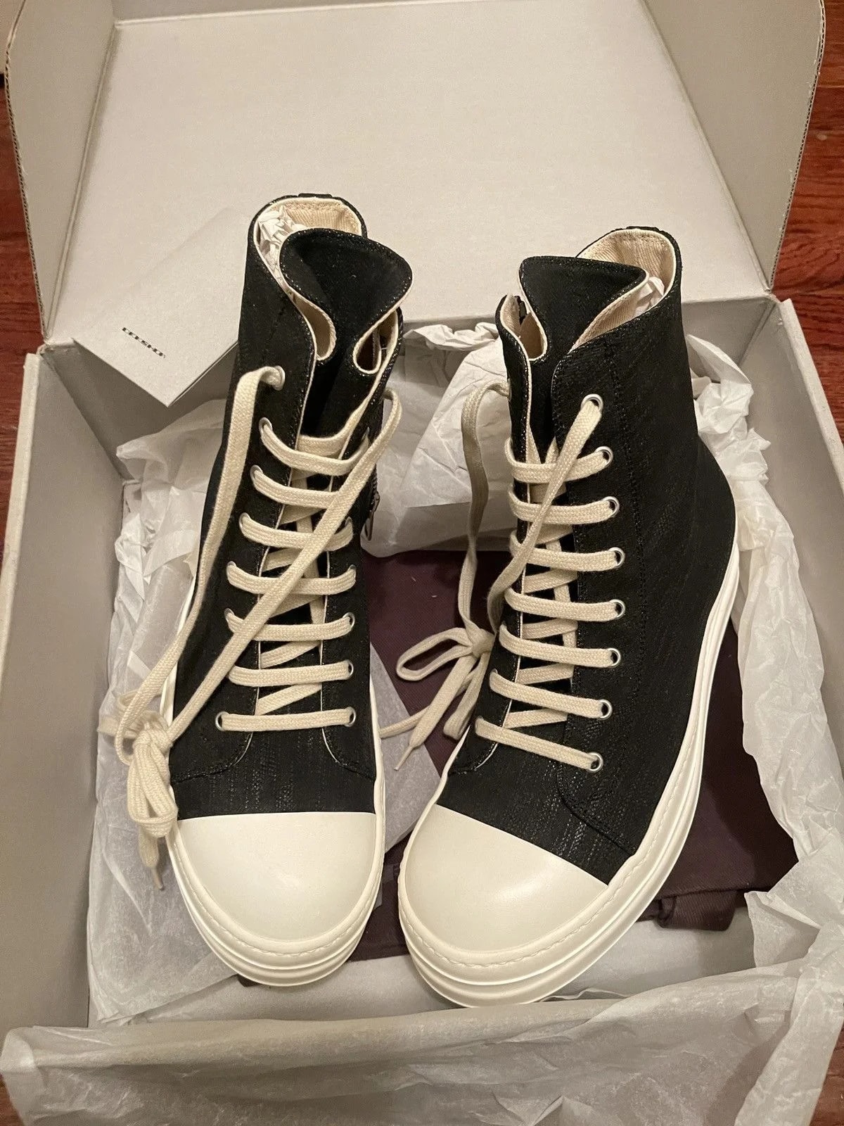 Rick Owens DRKSHDW — Rick Owens Drkshdw Ramones Platform Size 41.5 Italy — Sneaker — resale