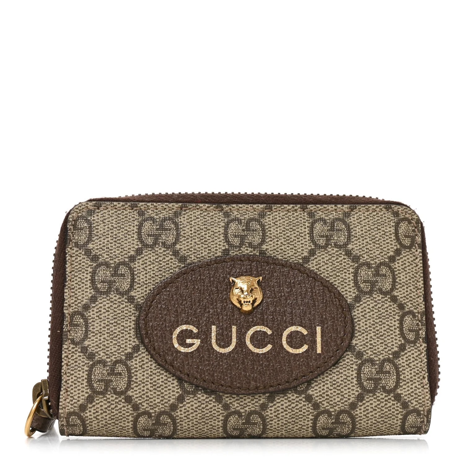 Gucci — Neo Zip Around Card Case Crop New Acero — Accessory — resale