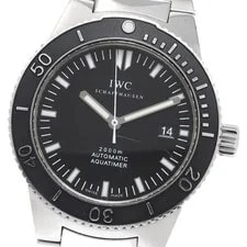IWC Schaffhausen — IWC Schaffhausen GST Aqua Timer IW353602 Date Black Dial Automatic 's_963129 — Watch — resale