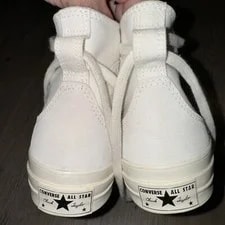 Converse Chuck 70 Hi Final Club 168605C Egret Limited Edition 7 9 4