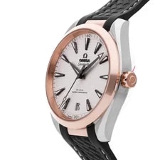 Omega Seamaster Aqua Terra 150M Steel Gold Auto 41mm Strap 220.22.41.21.02.001 2