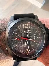 Panerai Luminor 1950 Chronograph Flyback "Luna Rossa" Automatic Grey Dial 4