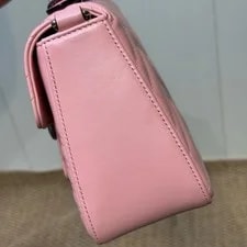 Gucci GG Marmont Mini Top Handle 'Wild ' - Excellent #Fjnawc 3