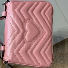 Gucci GG Marmont Mini Top Handle 'Wild ' - Excellent #Fjnawc 4