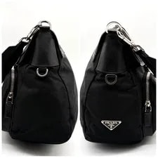 Prada BT0436 Crossbody Triangle Logo W/ Card 4