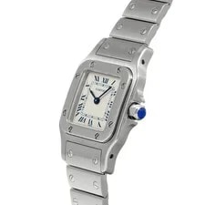 Cartier Santos W20017D6 ( 1565) 35mm Stainless Steel White #WW2150 2