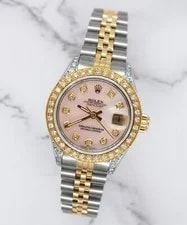 Rolex Datejust Fully Loaded With Pave Diamond Dial, Bezel & Shoulders 4