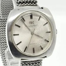 IWC Schaffhausen — IWC Schaffhausen Silver Manual Winding 36mm Working — Watch — resale