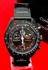Omega Mission To the Moonphase Quartz Analog Brown 2