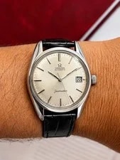 Omega Seamaster Date 1960 Ref 166.067 Cal 564 24 Jewels Serviced With Box 38mm 2
