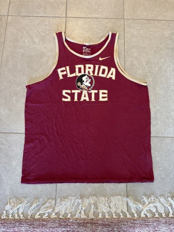 Nike — Retro Nike FSU Tank — streetwear — resale