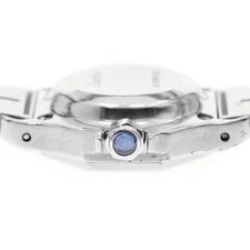 Cartier Santos Octagonal SM 24mm SS White #C17288 4