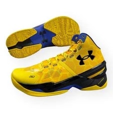 Under Armour Curry 2 Retro Double Bang Basketball Shoes 2