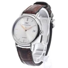 IWC — IWC Portofino IW356404 34mm SS Silver Dial Automatic Date #C6723 — Watch — resale