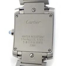 Cartier Tank Francaise SM W51008Q3 Square Ivory Dial Roman in 4