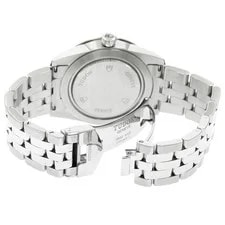 Tudor Glamour 55000 Black Automatic SS Grammer Date Excellent Card 3