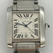 Cartier — Cartier Tank Francaise Roman Dial 28mm Automatic 2302 — Watch — resale