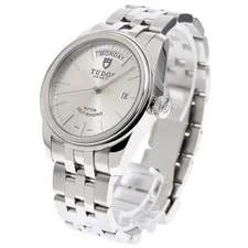 Tudor Glamour 56000 39mm SS Silver #C8483 2