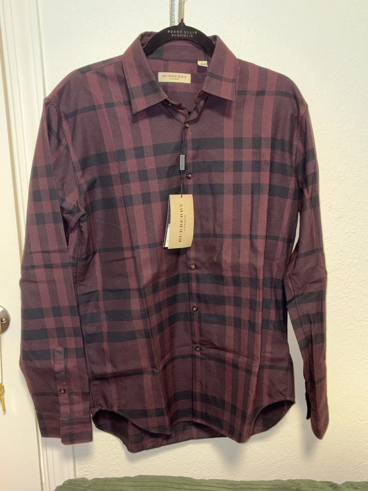 Burberry — Burberry Long Sleeve Button Up — streetwear — resale