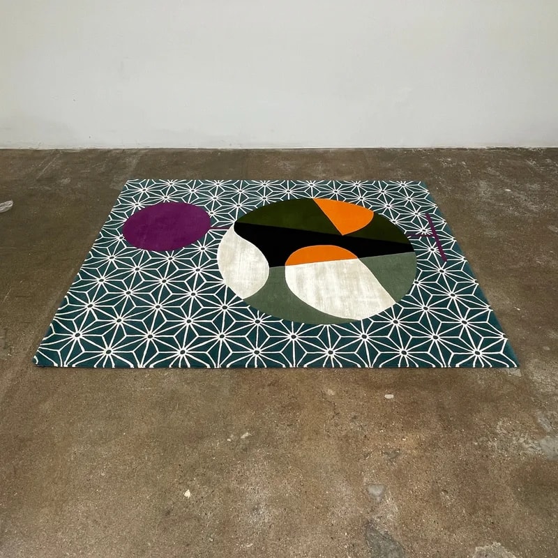 Maison Dada Japanese Abstraction No5 Rug 2