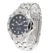 Omega Seamaster300 2542.80 Date Navy Dial Quartz Watch_942476 2