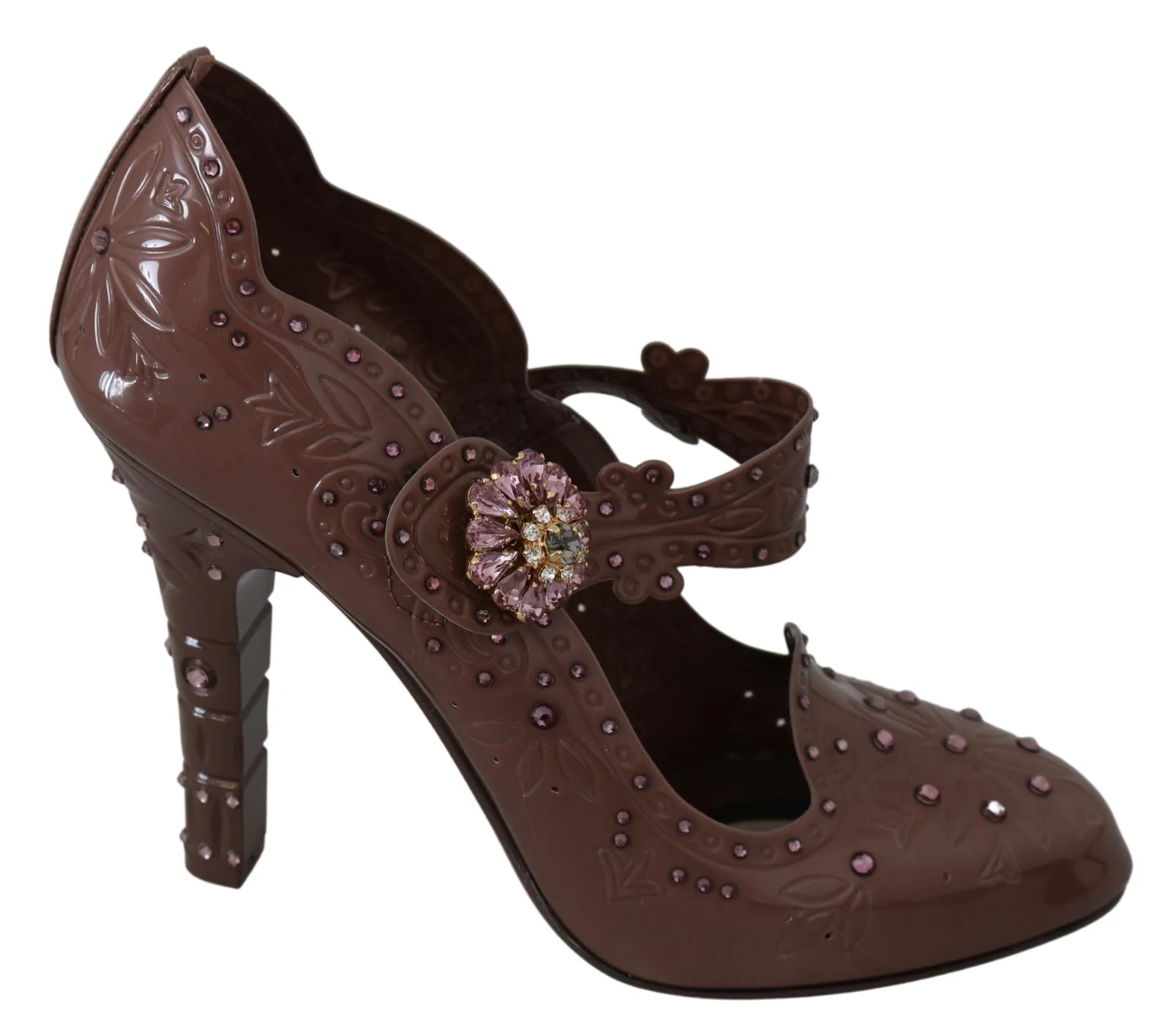 Dolce & Gabbana — Dolce & Gabbana Floral Cinderella — Designer Shoe — resale
