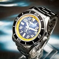 Breitling Superocean Yellow A17364 42 Automatic Steel Box & Papers 2