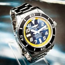 Breitling Superocean Yellow A17364 42 Automatic Steel Box & Papers 3