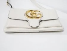 Gucci GG Marmont White Gold 4