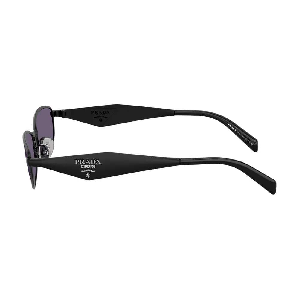 Prada 0prd51s-7ab70w55 Acetate Rectangle Sunglasses — 2