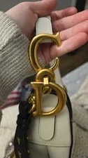 Authentic Christian Dior Saddle With Guitar Strap 2