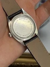 1960s Tudor Oyster Elegante 7960 Silver Dial 34mm Manual Wind 4