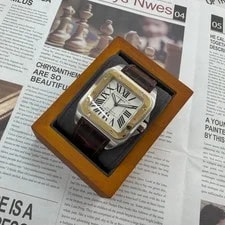 Cartier Santos 100 Large 18K Gold Combination 100th Anniversary 154223460 2