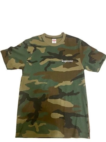 Supreme — Supreme Target Tee - Woodland Camo — streetwear — resale