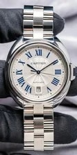 Cartier Cle de 40mm Silver Dial Bracelet Stainless Steel WSCL0007 3