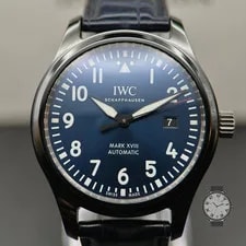 IWC — Lnib IWC Mark Xviii “Laureus Sport” 41mm Black Ceramic Limited Edition IW324703 — Watch — resale