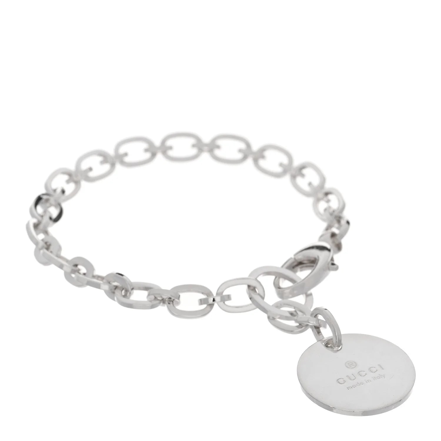 Gucci — Link Round Charm — Jewelry — resale