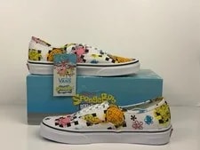 Vans Authentic Spongebob Airbrush ’S Sz 7 / ’S Sz 8.5 VN0A5HZSZAS 2
